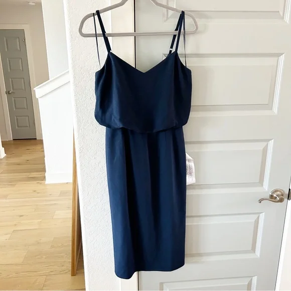 NWT Dress The Population Alondra Dress Midnight Blue - Picture 2 of 6